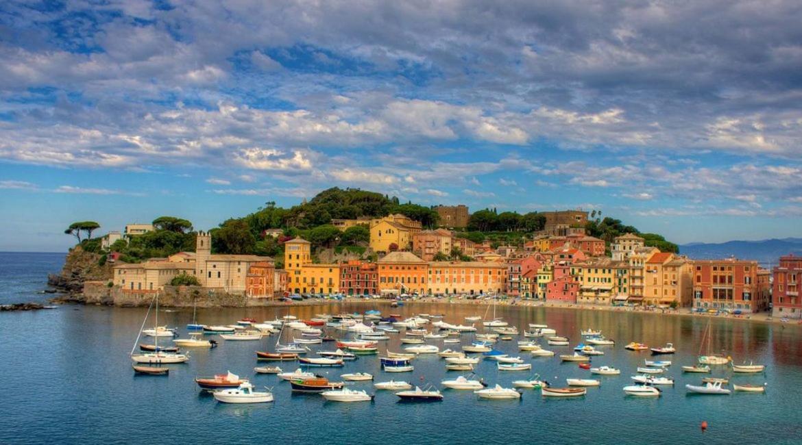 050 - Villa Genny Appartamento Lauro Sestri Levante Exteriör bild